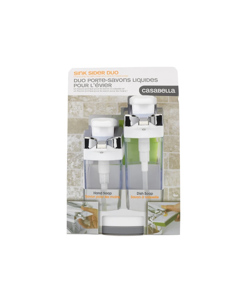 Casabella Sink Sider Duo with Sponge