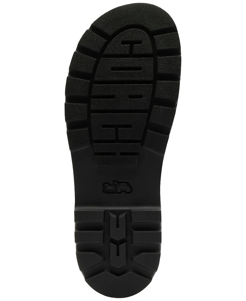 Coach Women's Brynn Double-Band Sporty Lug-Sole Footbed Sandals