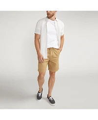 Silver Jeans Co. Men's Essential Twill Pull-On Chino Shorts