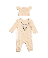Bambi Baby Boys Snap Cosplay Coverall Hat