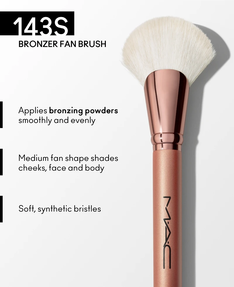 Mac Sunstruck 143S Bronzer Fan Brush