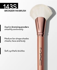 Mac Sunstruck 143S Bronzer Fan Brush