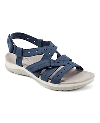 Earth Women's Samsin Strappy Flat Sandals