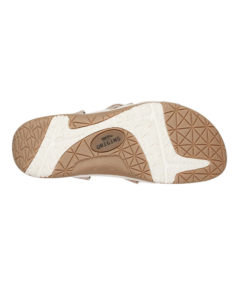 Earth Women's Samsin Strappy Flat Sandals