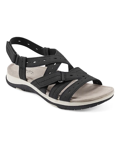 Earth Women's Samsin Strappy Flat Sandals
