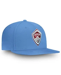 Men's Fanatics Blue Colorado Rapids Emblem Snapback Hat