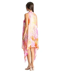 La Moda Clothing Women's Asymmetric short dress