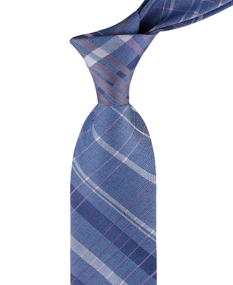 Calvin Klein Men's Large Ombre Grid Tie