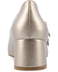 Journee Collection Women's Nally Double Strap Mary Jane Pumps