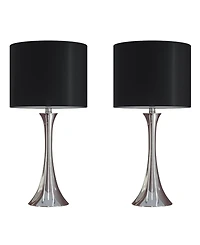 Lumisource Lenuxe 24.25" Metal Table Lamp - Set of 2