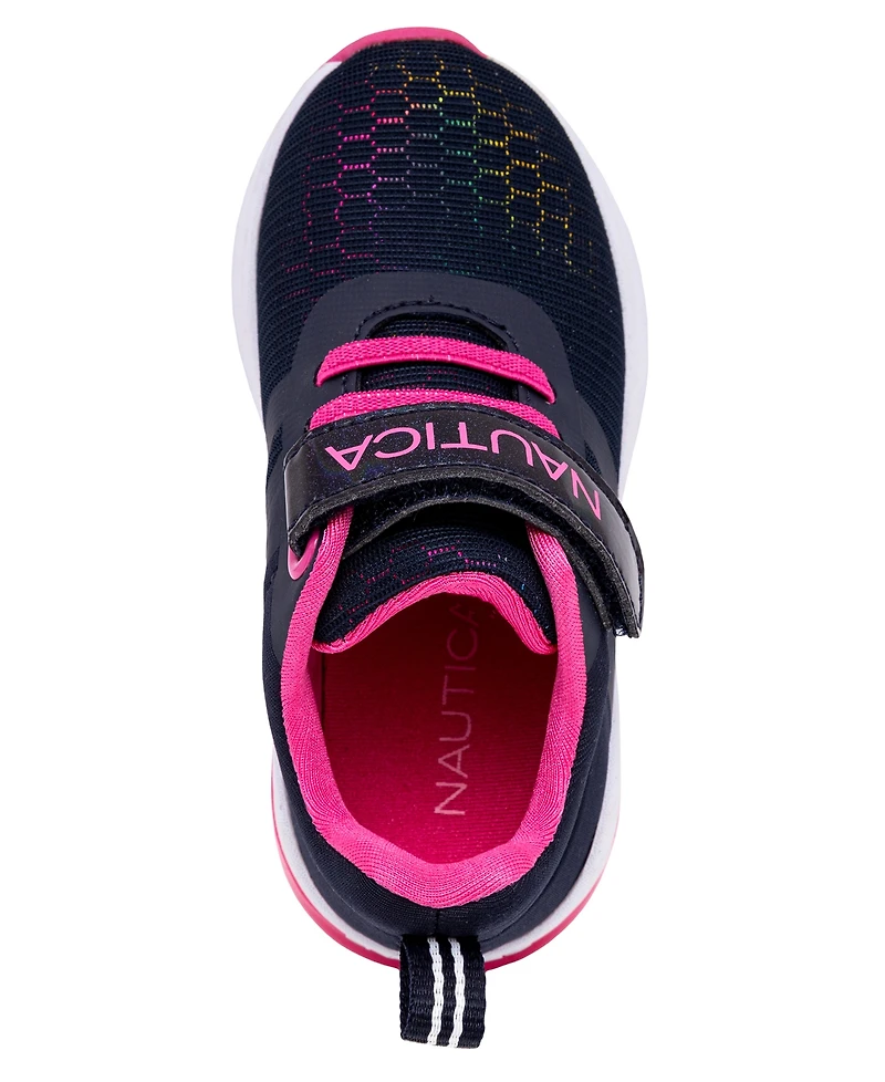 Nautica Big Girls Towhee Buoy Light Up Lace Up Sneakers