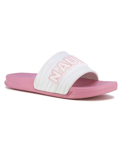 Nautica Little and Big Girls Loch Pool Slip On Slides