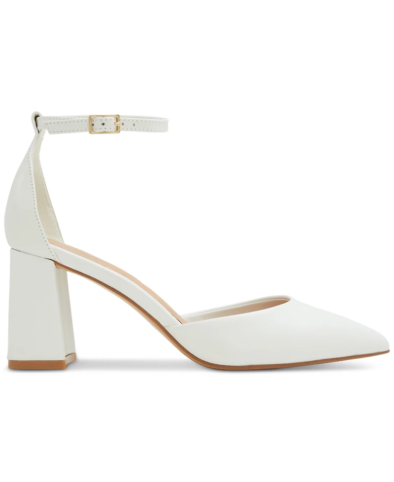 Aldo Women's Jan Pointed Toe Ankle-Strap Block-Heel Sandals