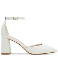 Aldo Women's Jan Pointed Toe Ankle-Strap Block-Heel Sandals