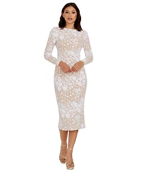 Dress the Population Emery Women's Sequined Bodycon Midi