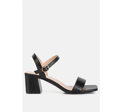 keeyana block heel sandals