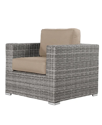 Simplie Fun Living Source International Fully Assembled Patio Chair With Cushions