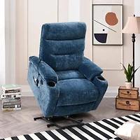 Streamdale Furniture Electric Power Lift Recliner with Massage & Heat