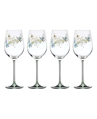 Lenox Butterfly Meadow Wine Glasses, Set of 4