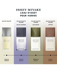 Issey Miyake Men's L'Eau d'Issey Pour Homme Solar Lavender Eau de Toilette Intense Spray, 3.3 oz.