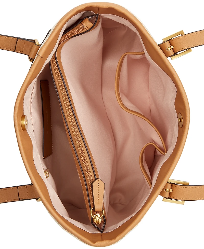 Style & Co Classic Straw Tote, Exclusively at Macy's
