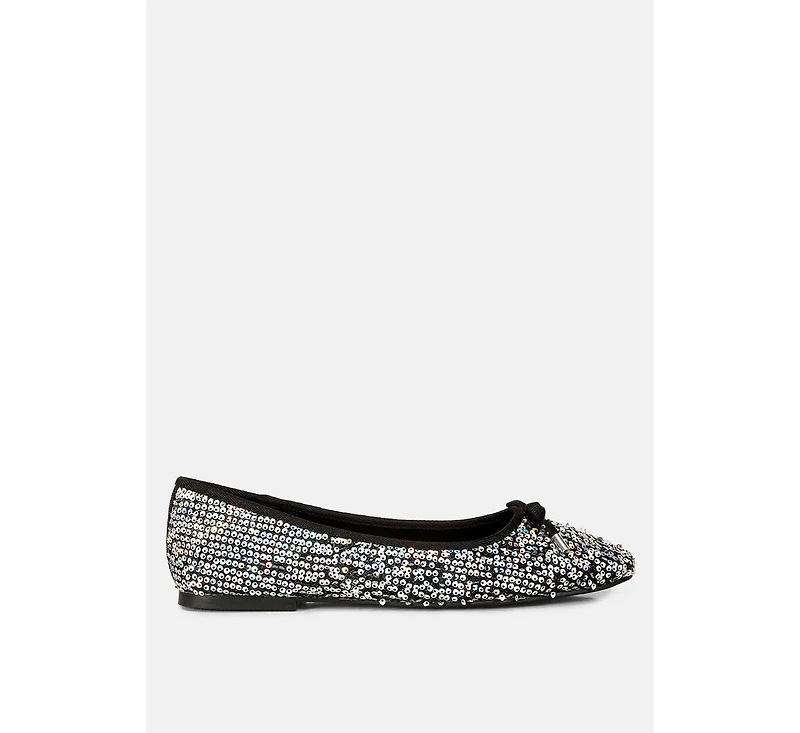 lettie sequin embellished ballet flats