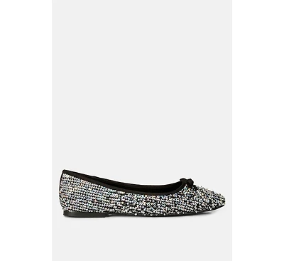 lettie sequin embellished ballet flats