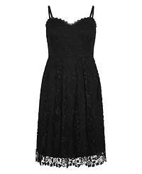 City Chic Women's Scarlet Lace Dress