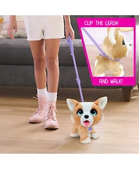 FurReal Friends Poop-a-Lots Corgi Interactive Toy, 8" Walking Plush Puppy with Sounds, 4-Pieces