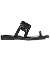 Michael Michael Kors Women's Alma Logo-Strap Flat Sandals