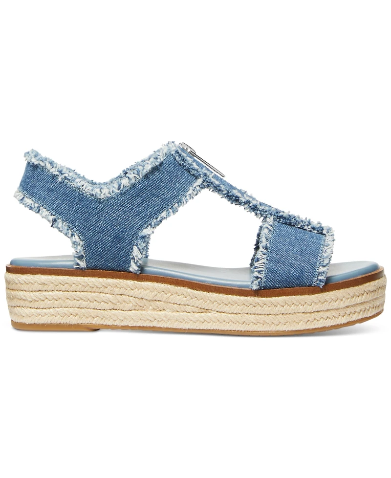 Michael Michael Kors Women's Berkley Zip Espadrille Platform Sandals