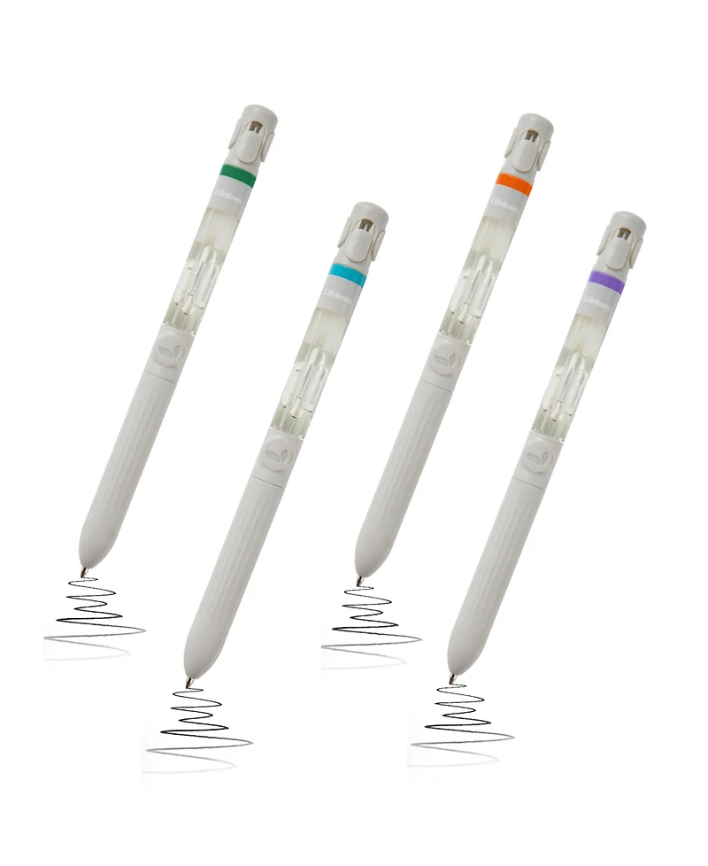 Lifelines Pen Diffuser Set with Assorted Essential Oil Blends, 4 Pack