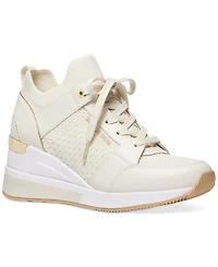 Michael Kors Women's Georgie Knit Lace-Up Trainer Sneakers