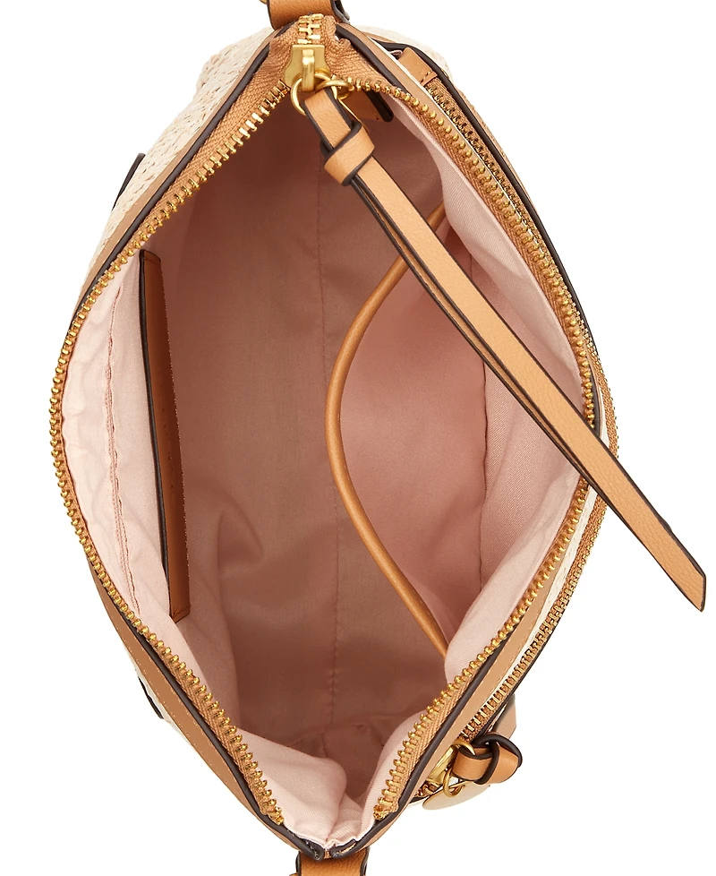 Style & Co Straw North South Crossbody Bag, Exclusively at Macy's