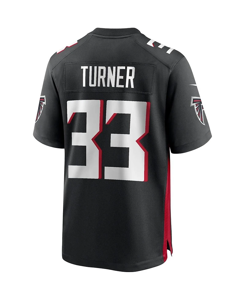 Men's Nike Michael Turner Black Atlanta Falcons Game Retired Player Jersey