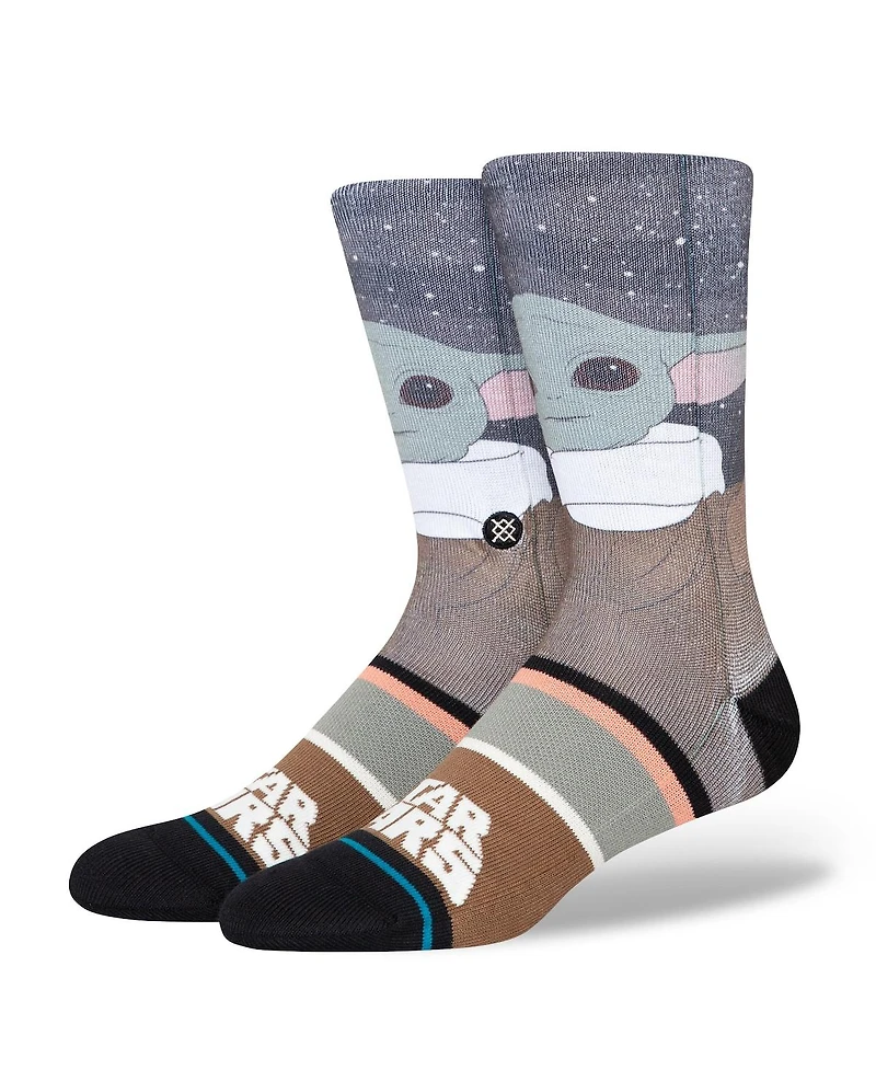 Men's and Women's Stance Grogu Star Wars FreshTek Crew Socks