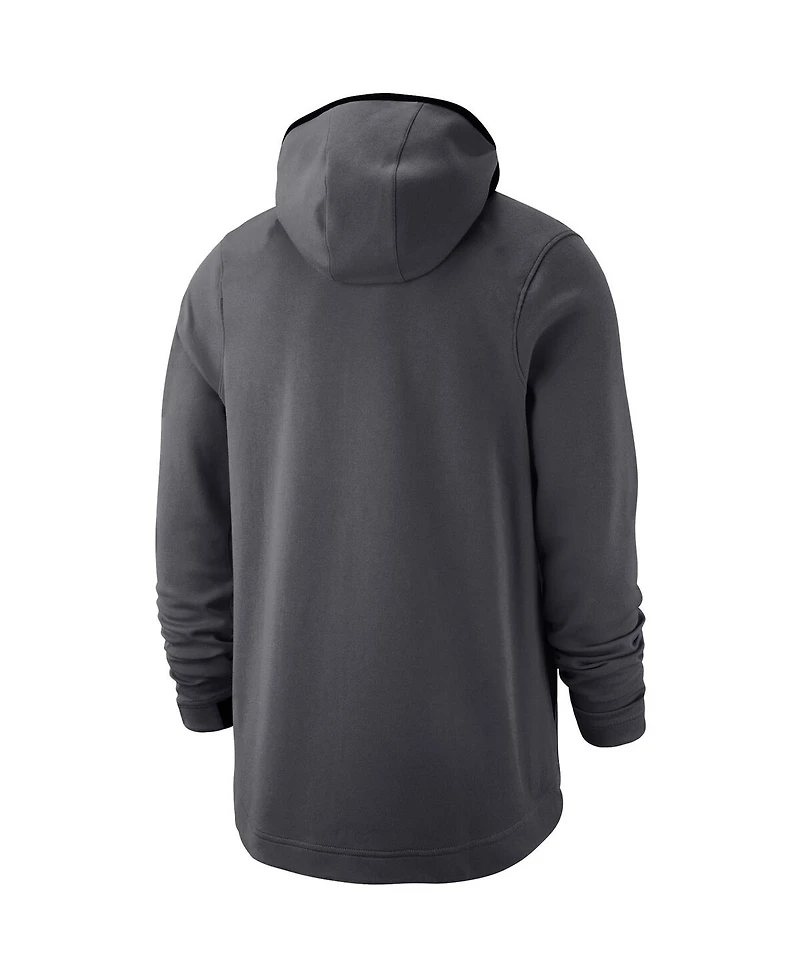Men's Nike Anthracite Gonzaga Bulldogs Tonal Showtime Full-Zip Hoodie Jacket