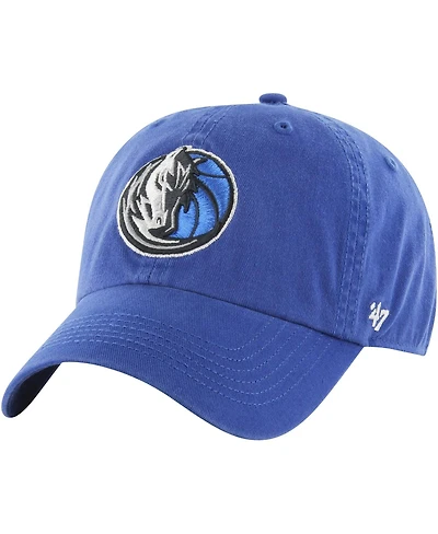 Men's '47 Brand Blue Dallas Mavericks Classic Franchise Fitted Hat