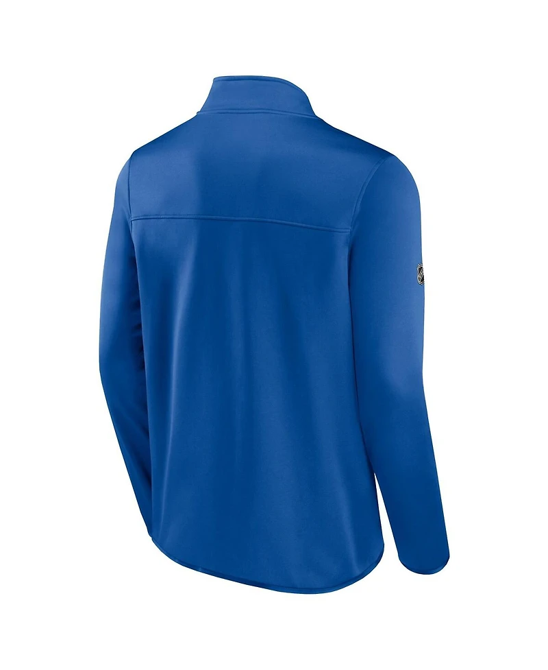 Men's Fanatics Royal Buffalo Sabres Authentic Pro Full-Zip Jacket