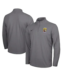 Men's Nike Charcoal Air Force Falcons Rivalry Intensity Quarter-Zip Pullover Top