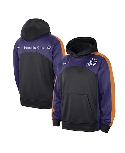 Men's Nike Black, Purple Phoenix Suns Authentic Starting Five Force Performance Pullover Hoodie