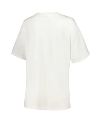 Women's Daydreamer White Distressed Wu-Tang Graphic T-shirt