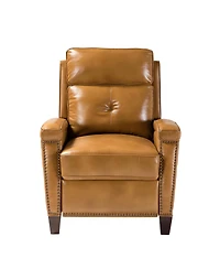Sickel Modern Manual Recliner with Nailhead Trim
