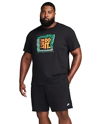 Nike Men's Club Relaxed-Fit Logo Embroidered Shorts