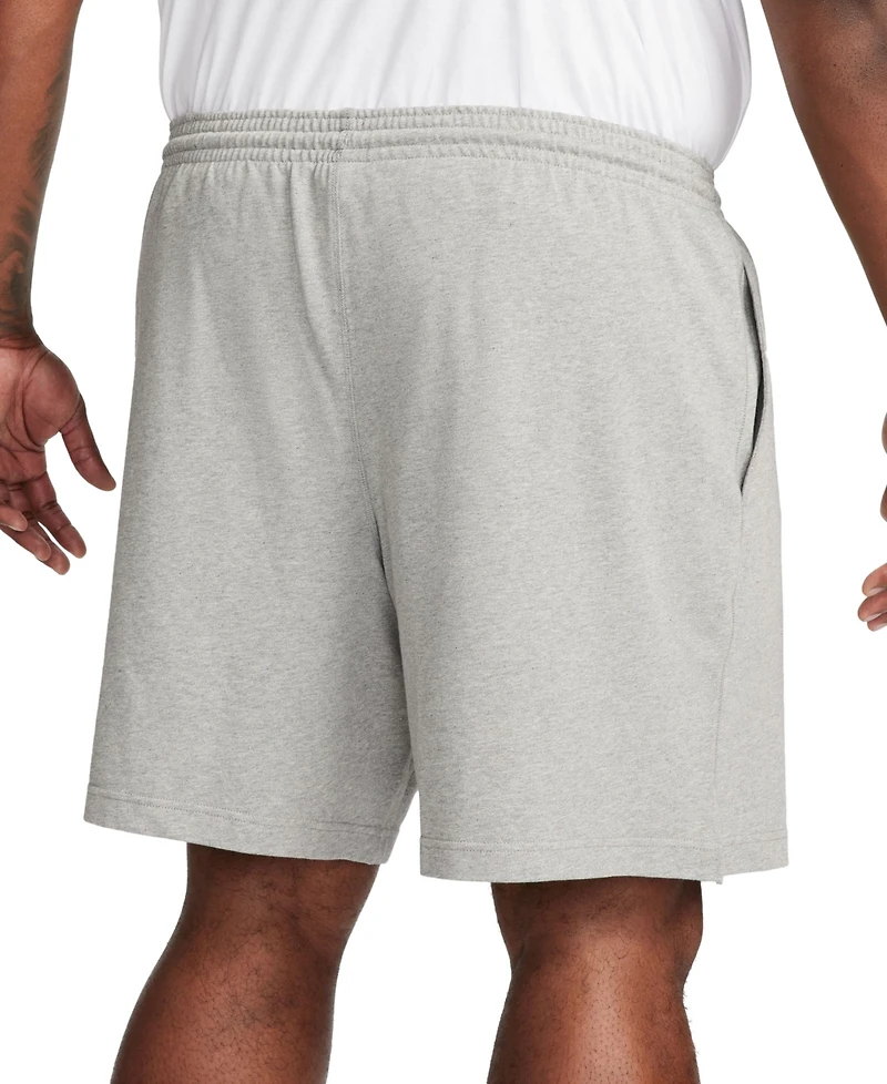 Nike Men's Club Relaxed-Fit Logo Embroidered Shorts