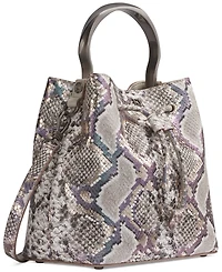 Donna Karan New York Lawrence Python Top Handle Bucket