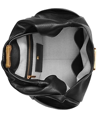 Donna Karan New York Amagansett Soft-Rolled Leather Shoulder with Sculpted Magnet Closure