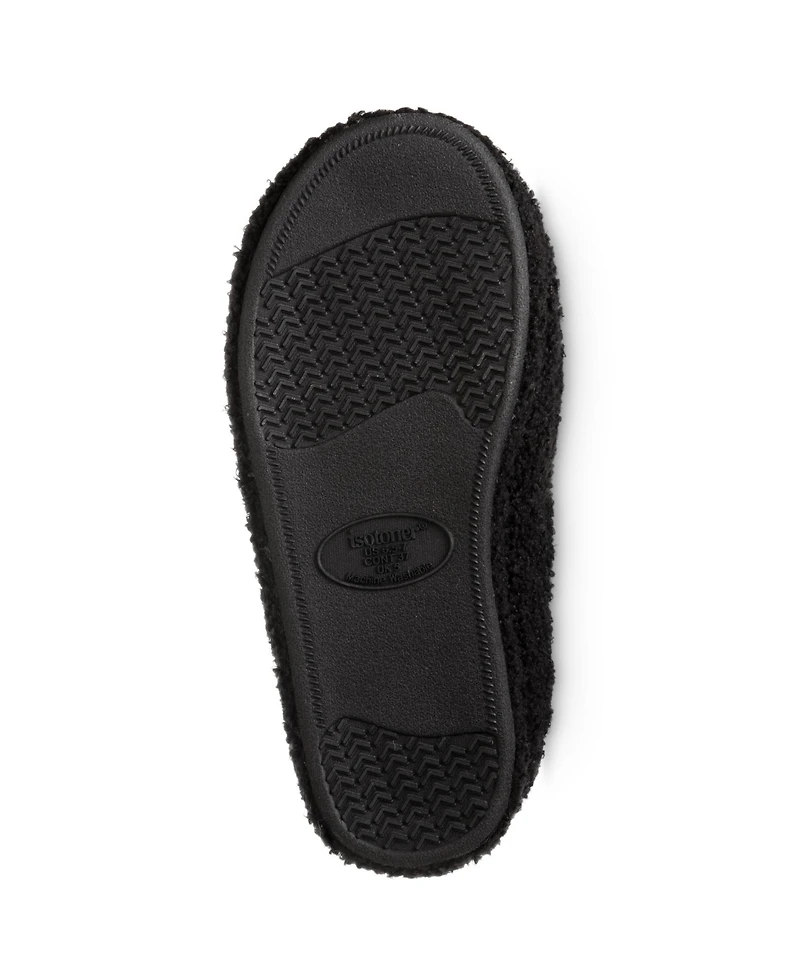 Isotoner Signature Women's Memory Foam Berber Fiona Comfort Hoodback Slippers