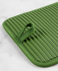 KitchenAid Ribbed Soft Silicone Pot Holder 2-Pack Set, 7" x 9"