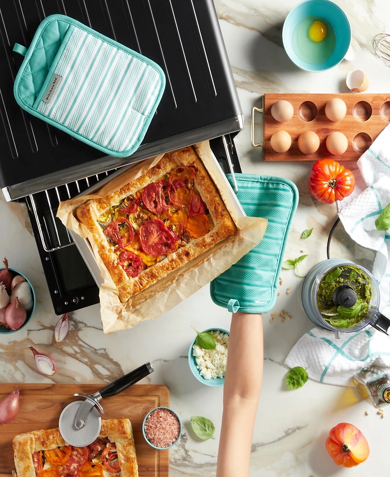 KitchenAid Albany Pot Holder 2-Pack Set, 7" x 10"
